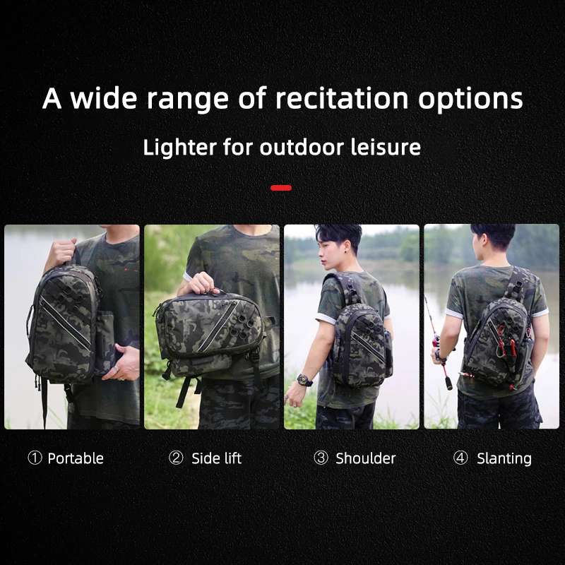 Custom Waterproof Tactical Sling Bag