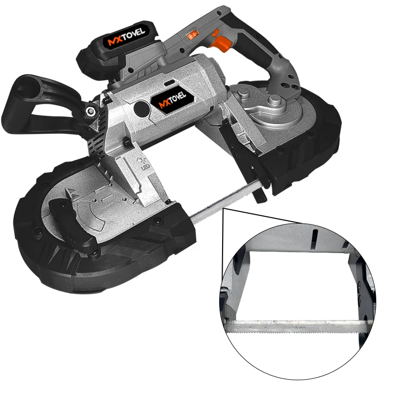 Factory Direct Selling 20V Angle Adjustable Cut Table Saw Portable Cordless Band Saw