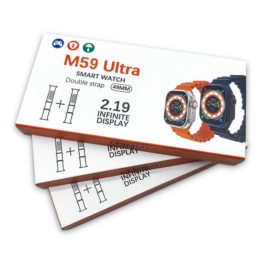 M59 Ultra Serie 8 Smart Watch 2023 Waterproof Reloj 2.19 Inch Large