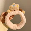 Pink cake bear headband