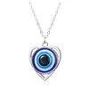 Collana colorata a forma di cuore
