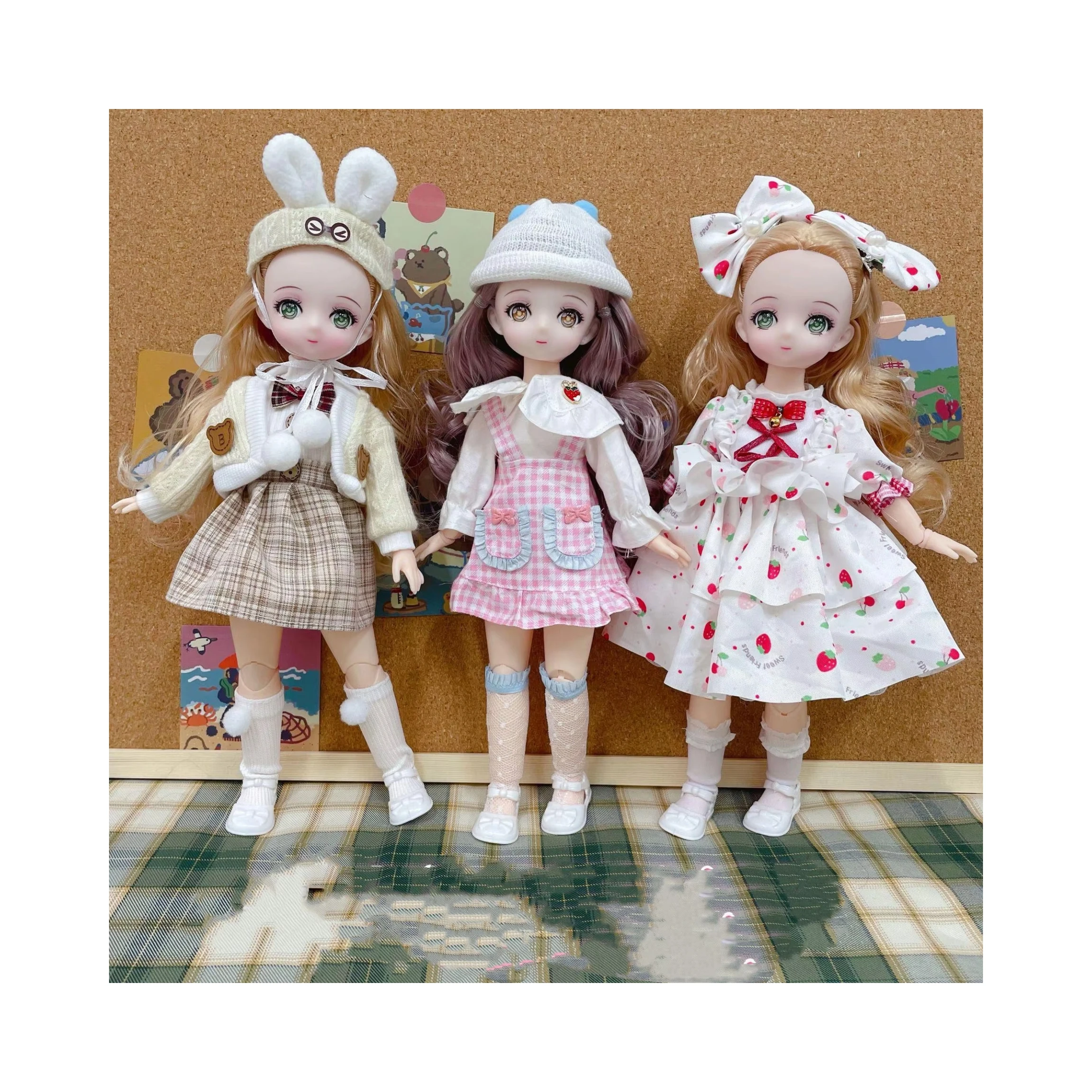 Poupées Magnétiques à Habiller - Kit Créatif Avec Tenues De Princesse - Jouet D'Imagination Pour Filles 3+ Ans
