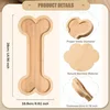 Bamboo and wood frame, natural color, 38*16.8*1.2 mm