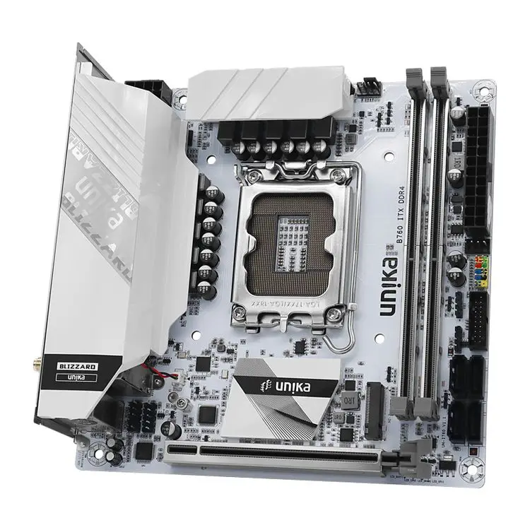 unika B760 ITX DDR5 マザーボード UNIKA B760 ITX DDR4 Motherboard for Intel LGA1700 CPUs - Factory