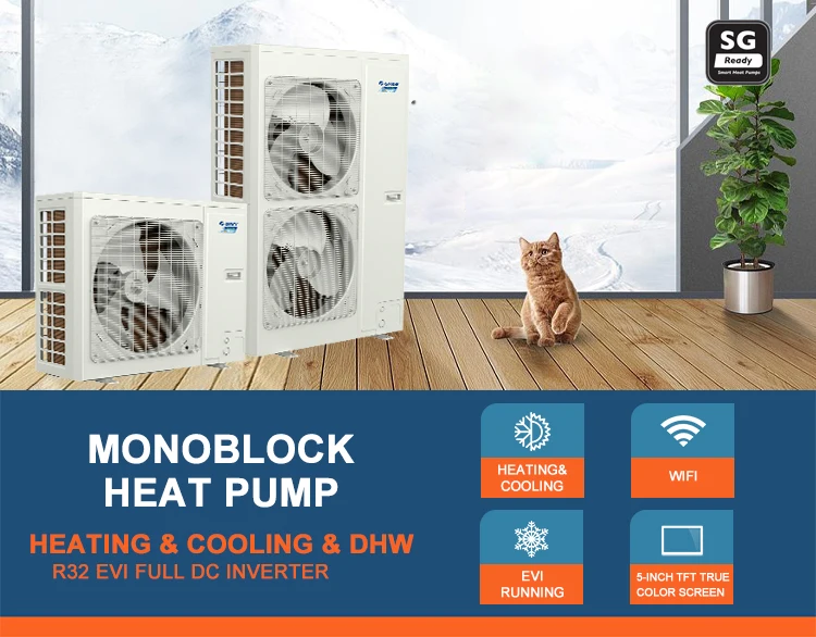 Sg Ready Heat Pump Split R32 Electronic Pcb Of Pedrollo Heating Pump