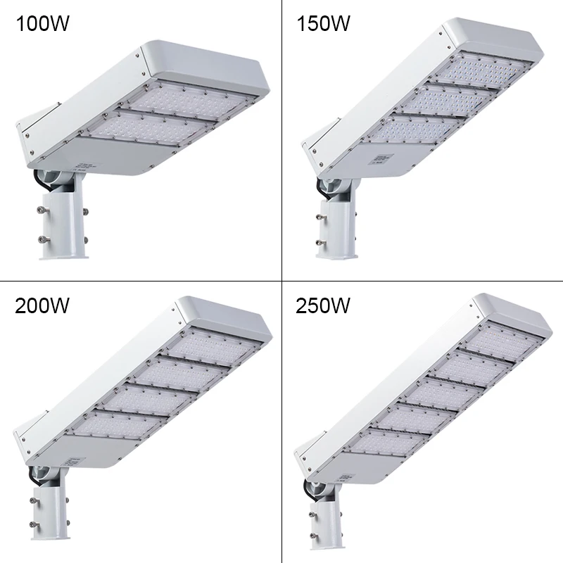 150w Energy Efficient Industrial Adjustable Led Street Lighting Outdoor Waterproof