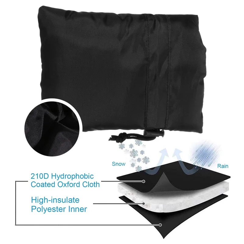 Outdoor Winter Water Protector Outside Spigot Pipe Freeze Protection Insulated Tap Pouch Faucet Cover