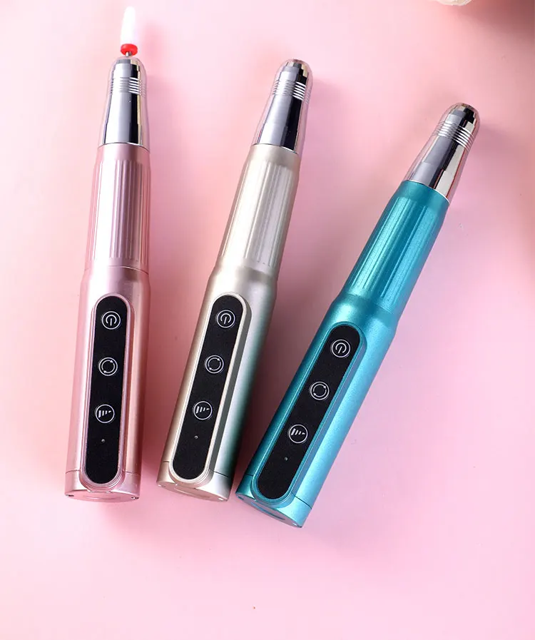 New 2021professional Manipro Nail Drill Wireless Portable Handle Pen