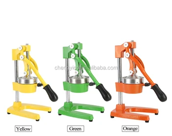 Cast Iron Manual Juicer Extractor for Orange Lemon Citrus Squeezer