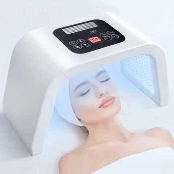 Low Price 7 Color LED PDT Light Therapy Machine Facial Beauty Salon Skin Care Legs Neck Acne Ultrasound Anti-Aging Facial Mask