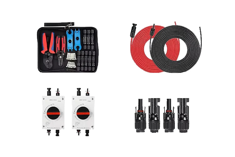 Full Set Hybrid Solar System 5KW 6KW 8KW 10KW MPPT Lithium Ion Power ...