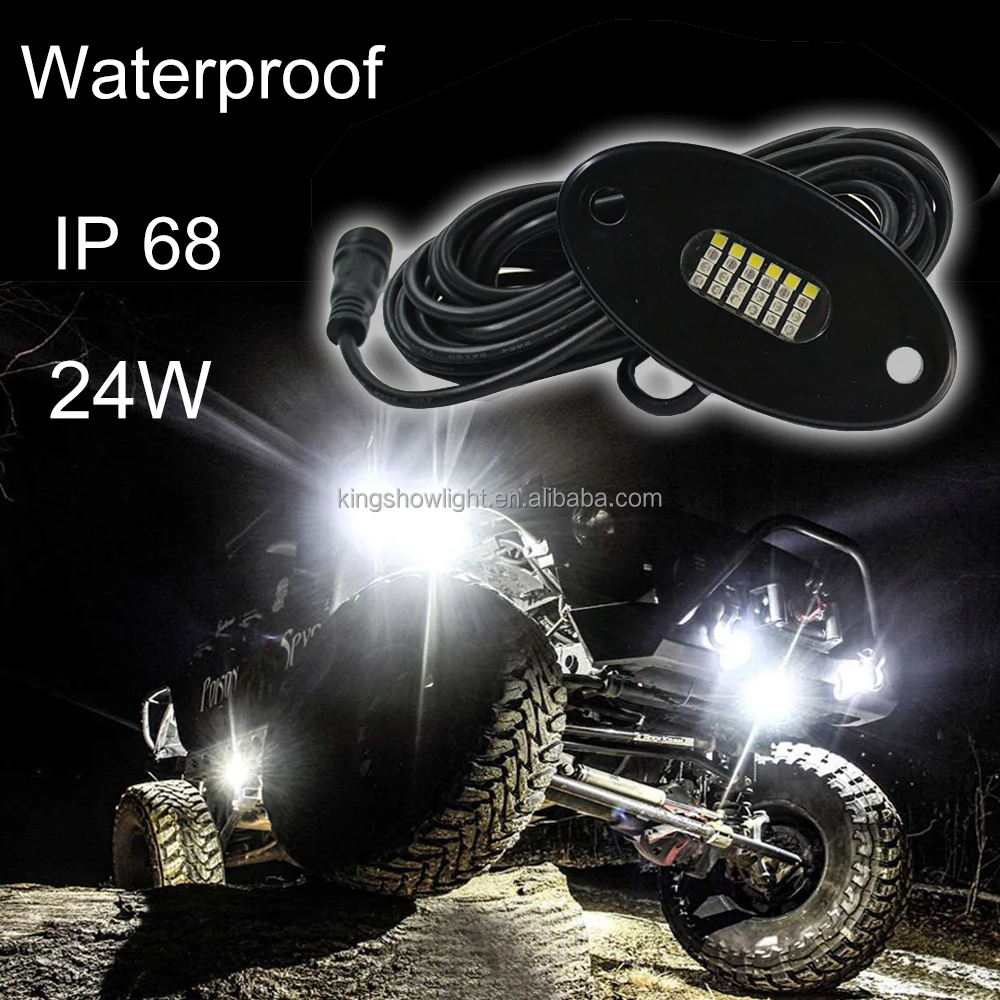 KINGSLAND 電気ランプ 24w ホワイト 9 16 18 24チップLED チェイシング ロックライト