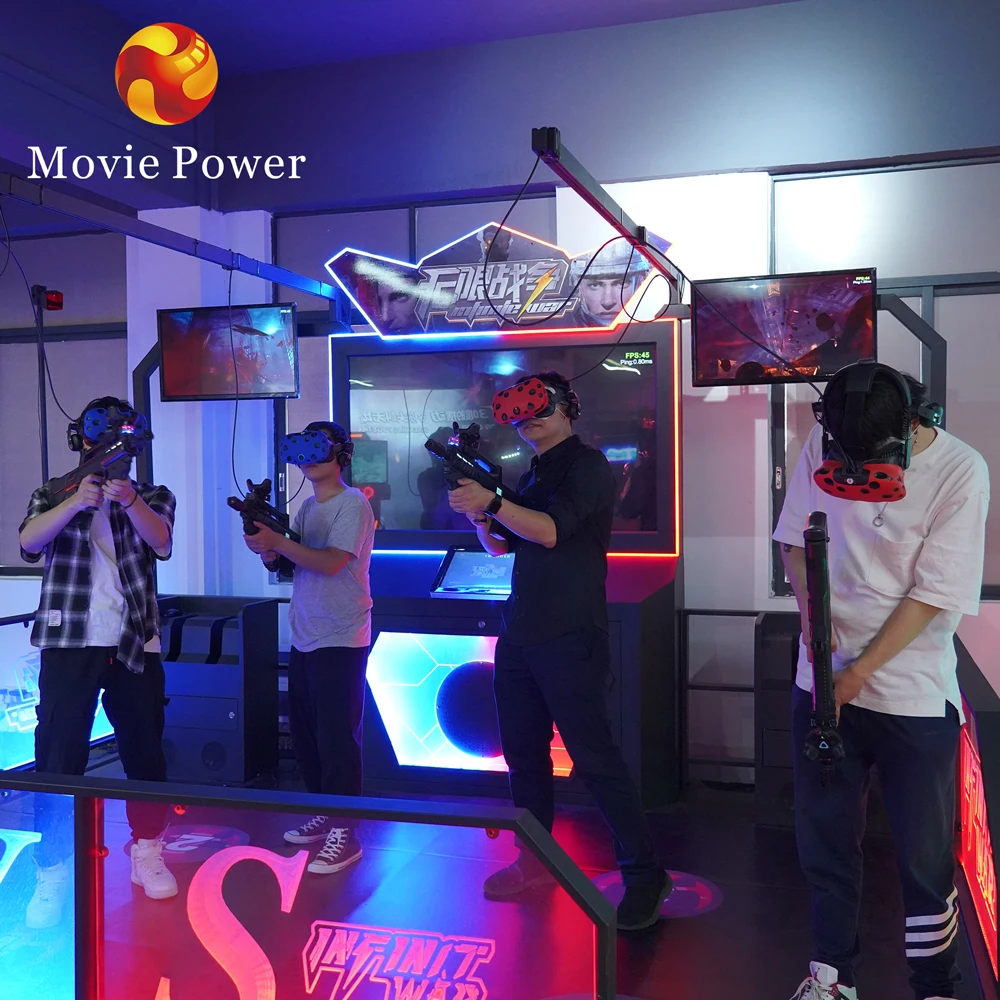 Vr Theme Park Multiplayer Virtual Reality Game Gun Games Vr Shooting Simulator Vr Shooting Game