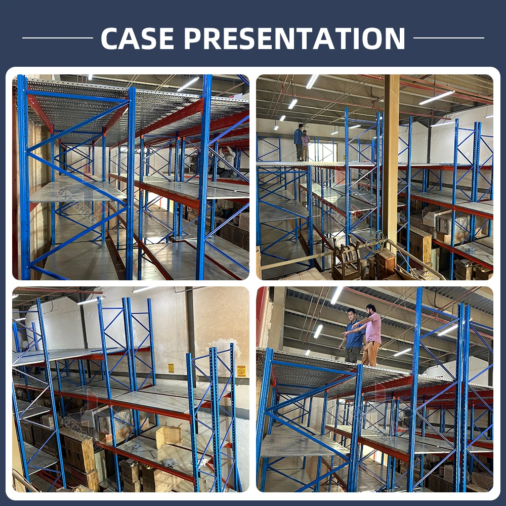 Mezzanine Floor Racking Attic Shelf Warehouse Rack System Shelving Storage Warehouse Rack Numbering System
