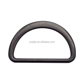 Bag's Hardware accessories D Ring belt connect buckle half circle Buckle D Ring 31 mm inside diameter buckle