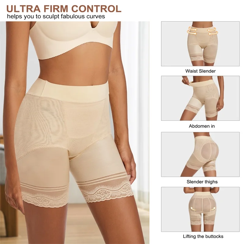 Women Full Body Tummi Underwear Tight Fitting Plus Size Panties Waist Trainer Trimmer Shaper Tummy Control Shaperwear factory