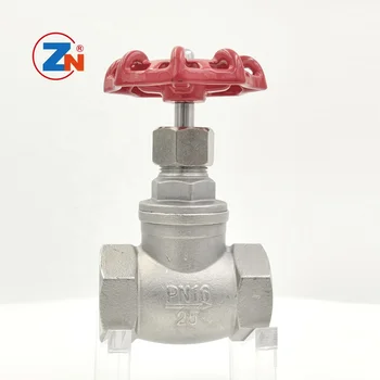 Stainless Steel 304 Casting Globe Valve Stainless Steel Control Valve 1Inch Thread Ends Cut Off Globe Valve