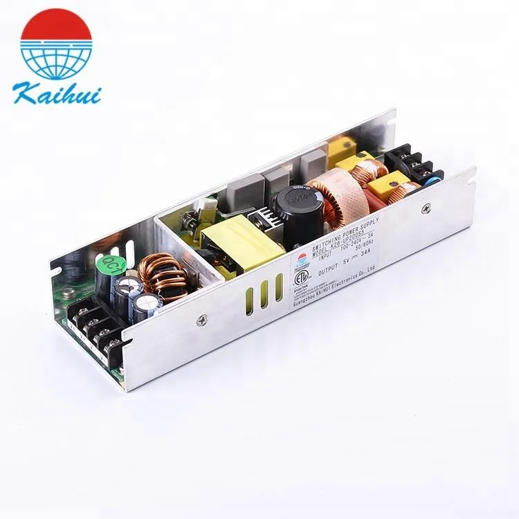 Open Frame 200w 40a Low Voltage Dc 230vac to 5vdc Power Supply Slim