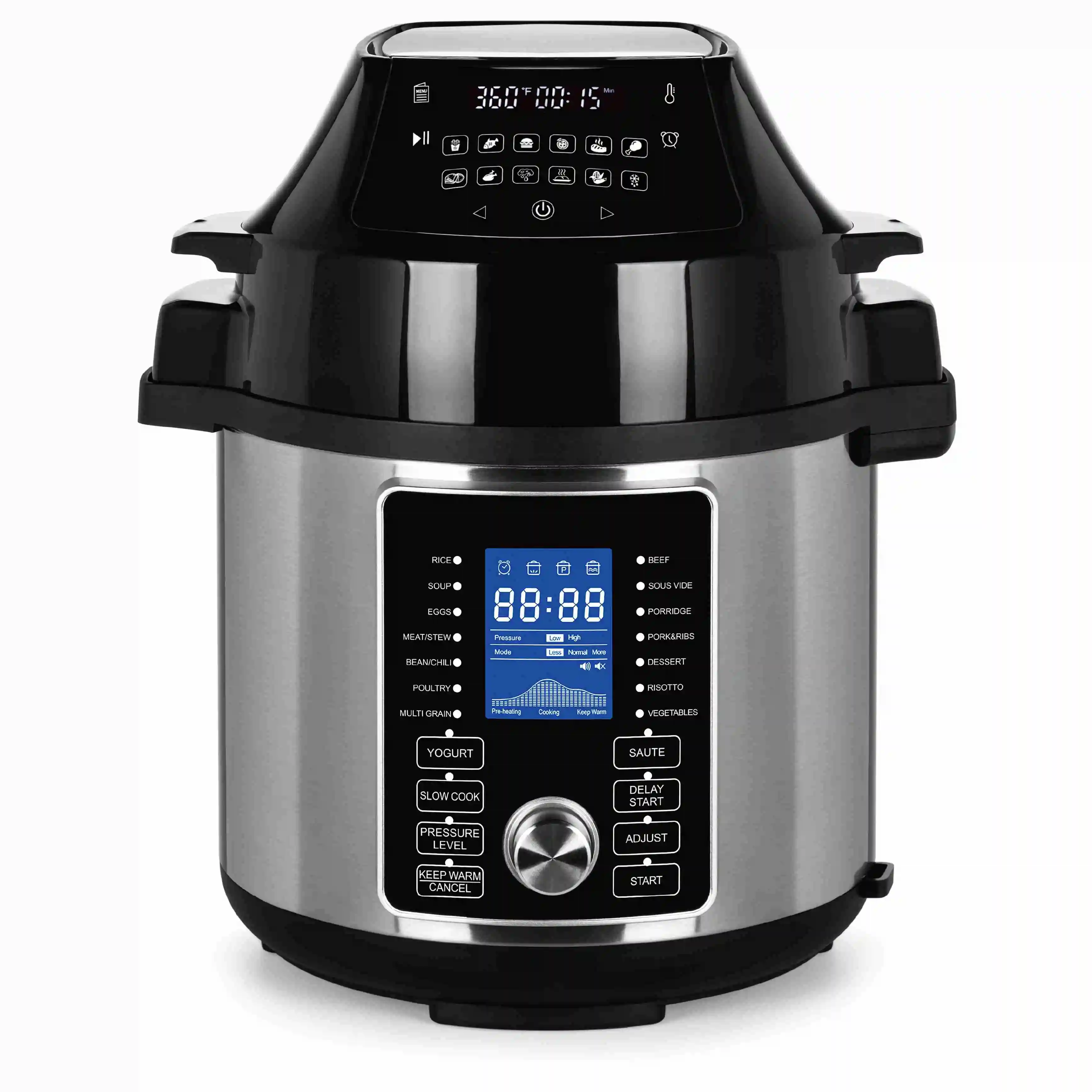 Chefwave 4-Quart Programmable Electric Pressure Cooker in the Electric Pressure  Cookers department at