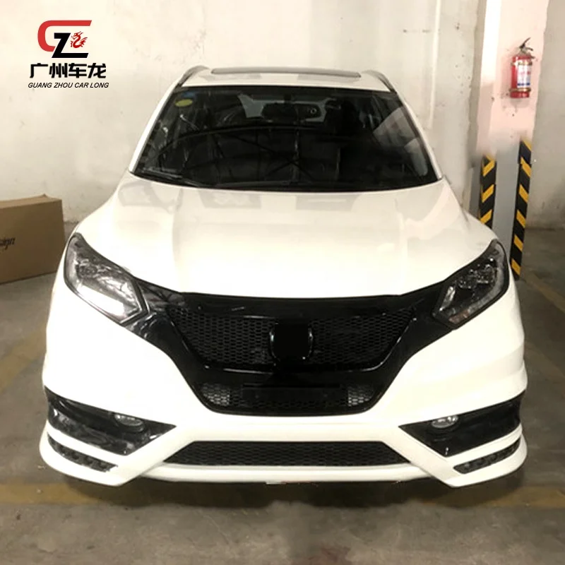 Factory Directly Supply Upgrade MZ Style Car Body Kits Front Lip Rear Lip Side Skirts for Honda Vezel HRV 2015-2018