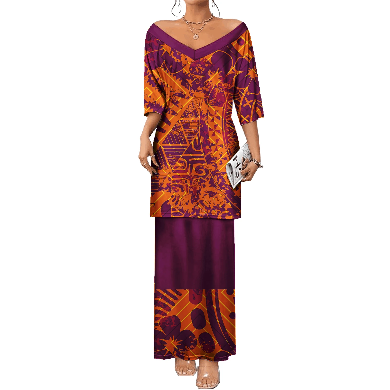 fijian fashion dresses Alondra Luxury Flower Girl Communion Dress main image 0