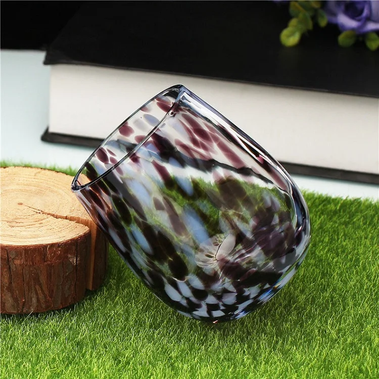 Multi Color Hot Sale Premium Leadfree Crystal Glass Wine Glasses