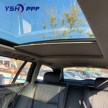 YSH Super Heat Explosion Proof Ultraviolet Rejected Tint 1.52*15m Car Roof Protective Film TPU Sunroof Car Skylight Roof Film