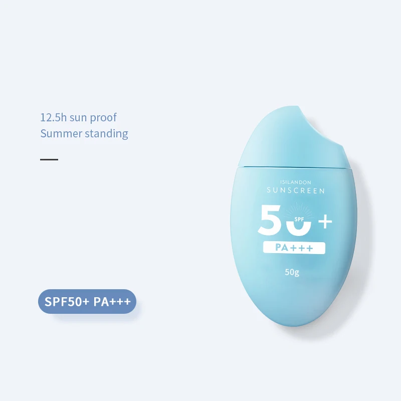 SPF 50 Sunblock Spf  Sun Protection Screen Moisturizer Whitening Organic Sunscreen Cream for Oily Face