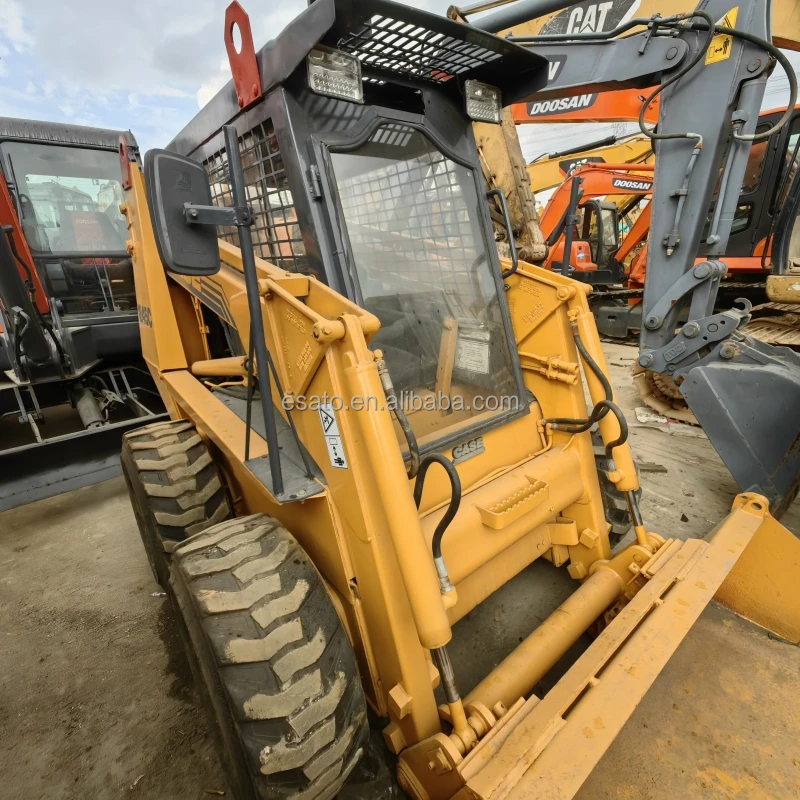 USA CASE 1845C Used Mini Wheel Loader Steer Loader Used case 1845c Mini Skid Steer for Sale