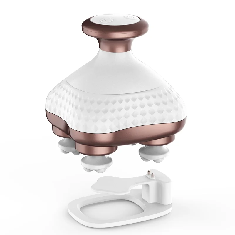 massager 4 replacement massage heads portable head scratcher