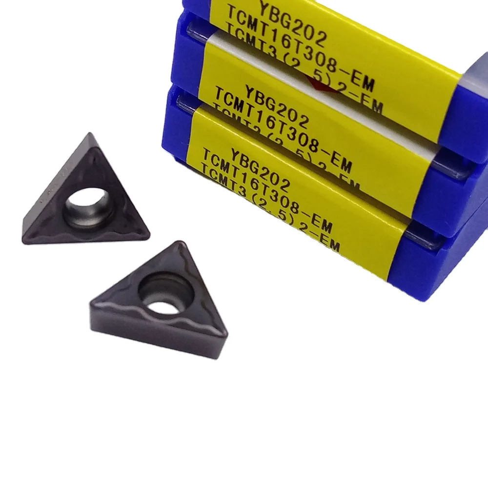 ZCC TCMT YBG205 YBG202 Carbide Inserts for Lathe Processing