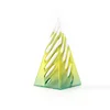 A 5CM triangular crystal forest