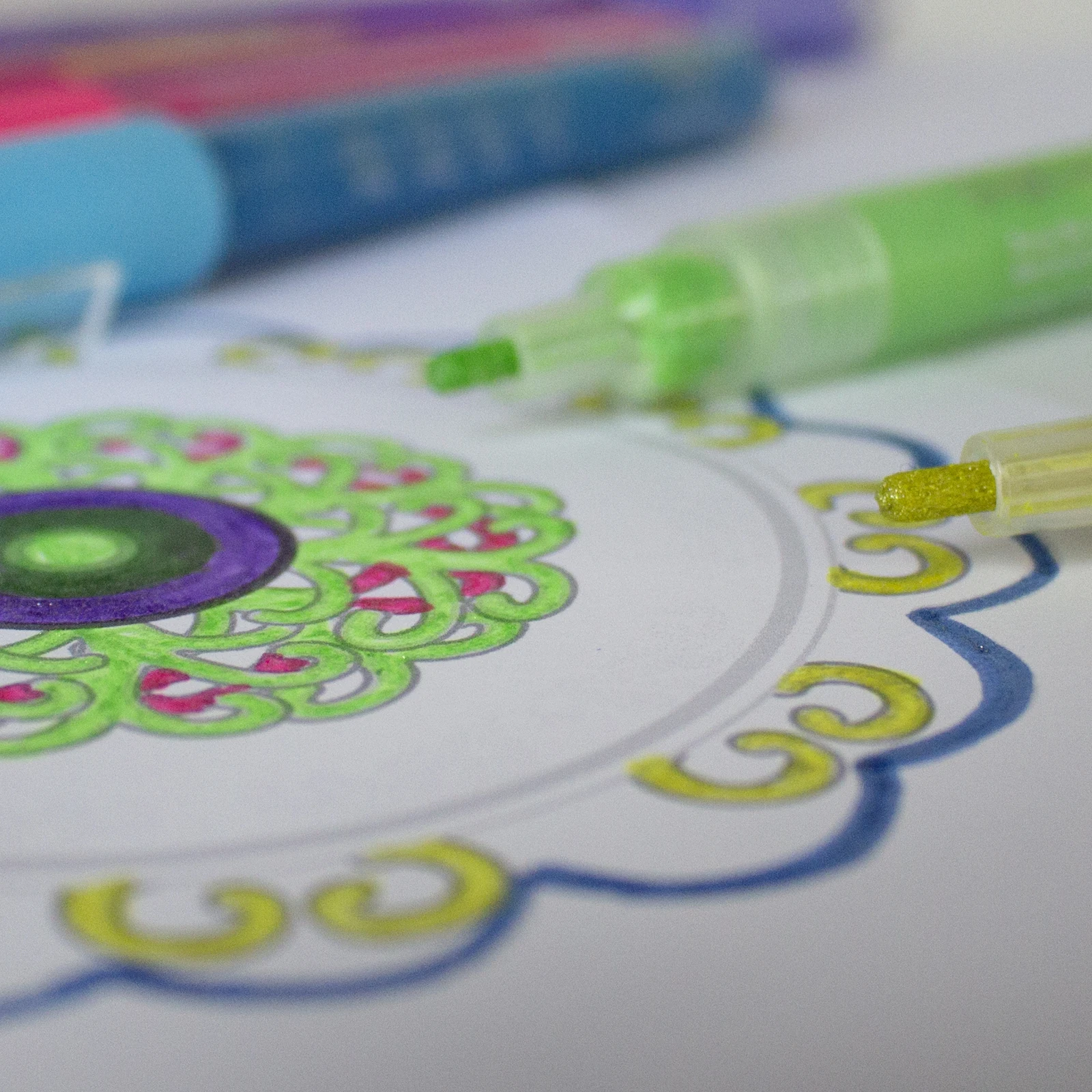 Набор из 12 очень тонких акриловых маркеров 0 7 мм художественные ручки с видов цветов тонким кончиком набор