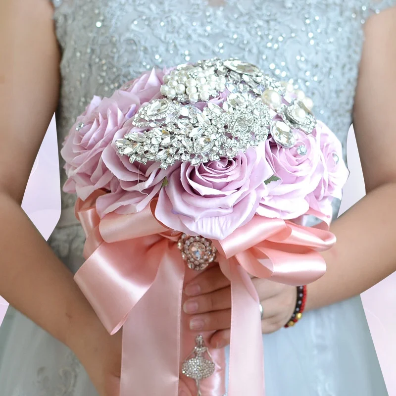 Beautiful Wedding Bouquet Of High Grade For Bride Holding Flowers Wedding Gift Creative Gifts Wedding Buy Silk Hydrangea Wedding Bouquets Metal Flower Bouquet Sisal Bouquet Holder Product On Alibaba Com