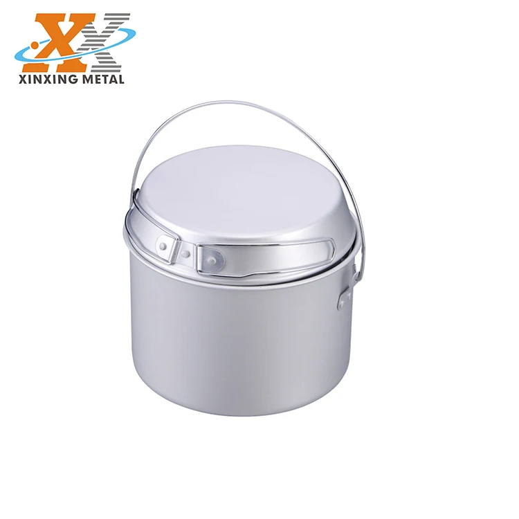 Chinese Manufacturer Outdoor Pots Cookset Mess Kit Aluminium Camping Cookware Sets