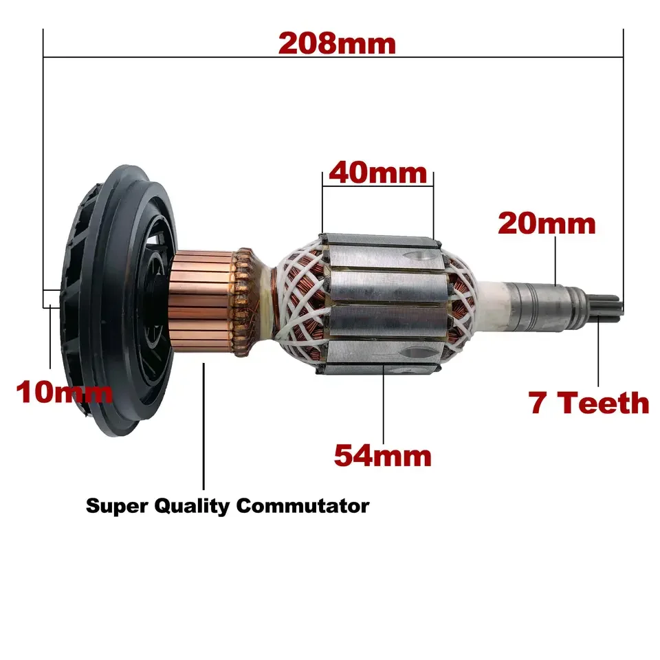 Armature Rotor Replacement Angle Grinder Blasting Hammer Gsh11e Gbh11de