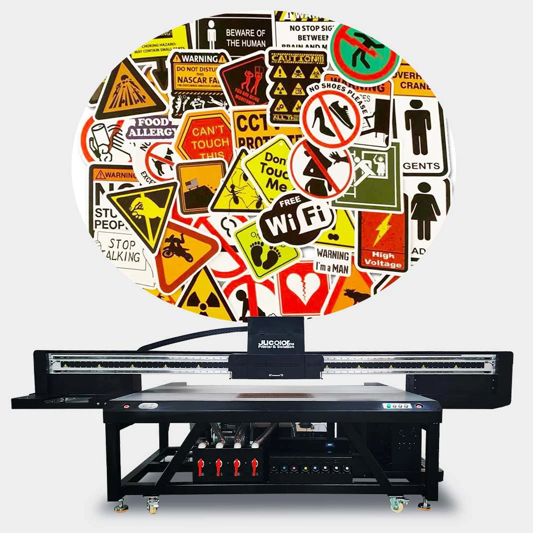 High Image Quality UV Printer 2513 Large Format Ceramic Tile Glass 8x4 ft UV Flatbed Printer with G5 G6 UV Printer