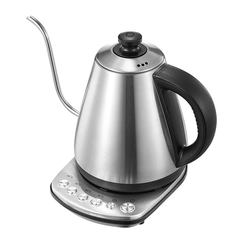 Hamilton Beach Gooseneck Pour Over Electric Tea Kettle, Water Boiler &  Heater, 1.2 L, Cordless, Auto-Shutoff & Boil-Dry Protection, Stainless  Steel