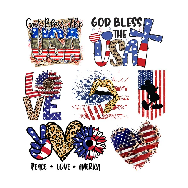 Custom Iron On Stickers For Clothes Heat Transfer For T