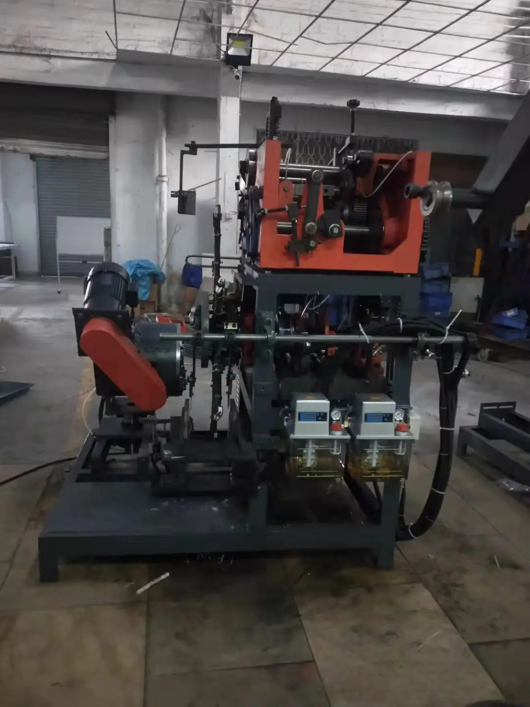 Semi-automatic Digital Bonnel Spring Coiling Mattress Making Machine