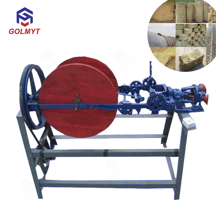 Manual Straw Hemp Rope Making Twister Machine with Excellent Efficiency