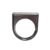 Silver single hole