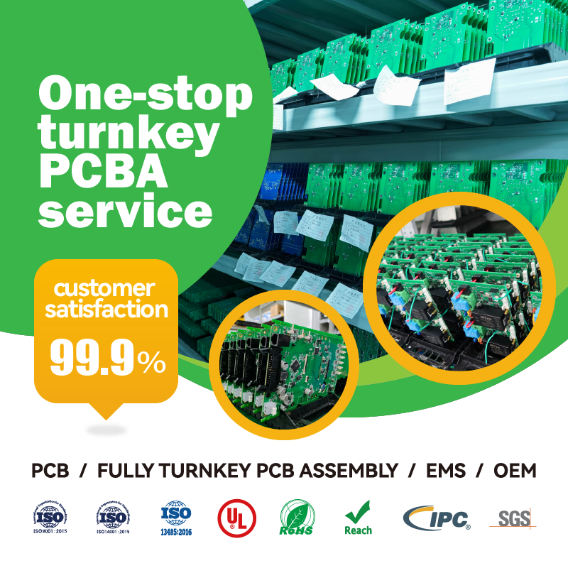 One Stop OEM PCBA Fabrication Service OEM High Quality Multilayer PCB Assembly/PCB Manufacturer in China