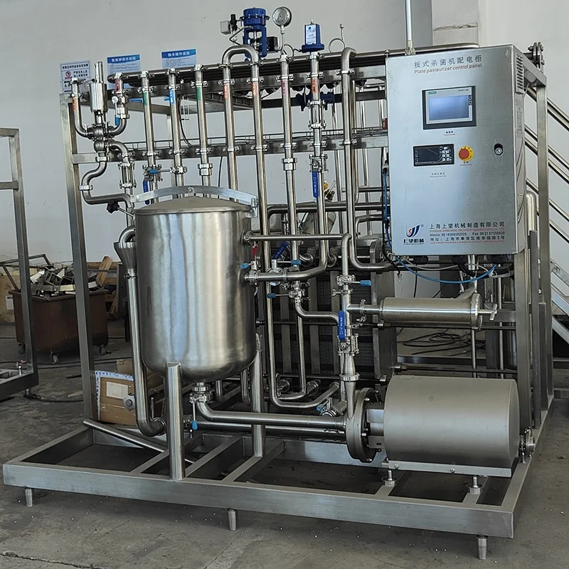 Full Automatic Egg Liquid Production Line with Pasteurizer for Industrial Plant