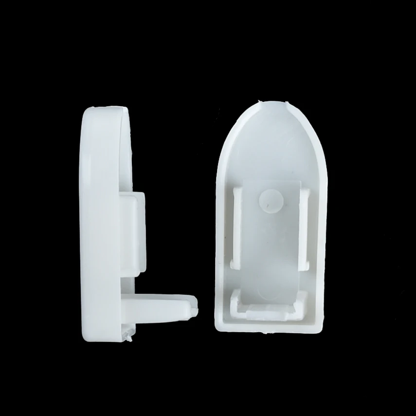 Cheaper Prices and Good Quality Windows Parts Roller Blinds Accessories White Color With End Cap Plastic Bottom Rail
