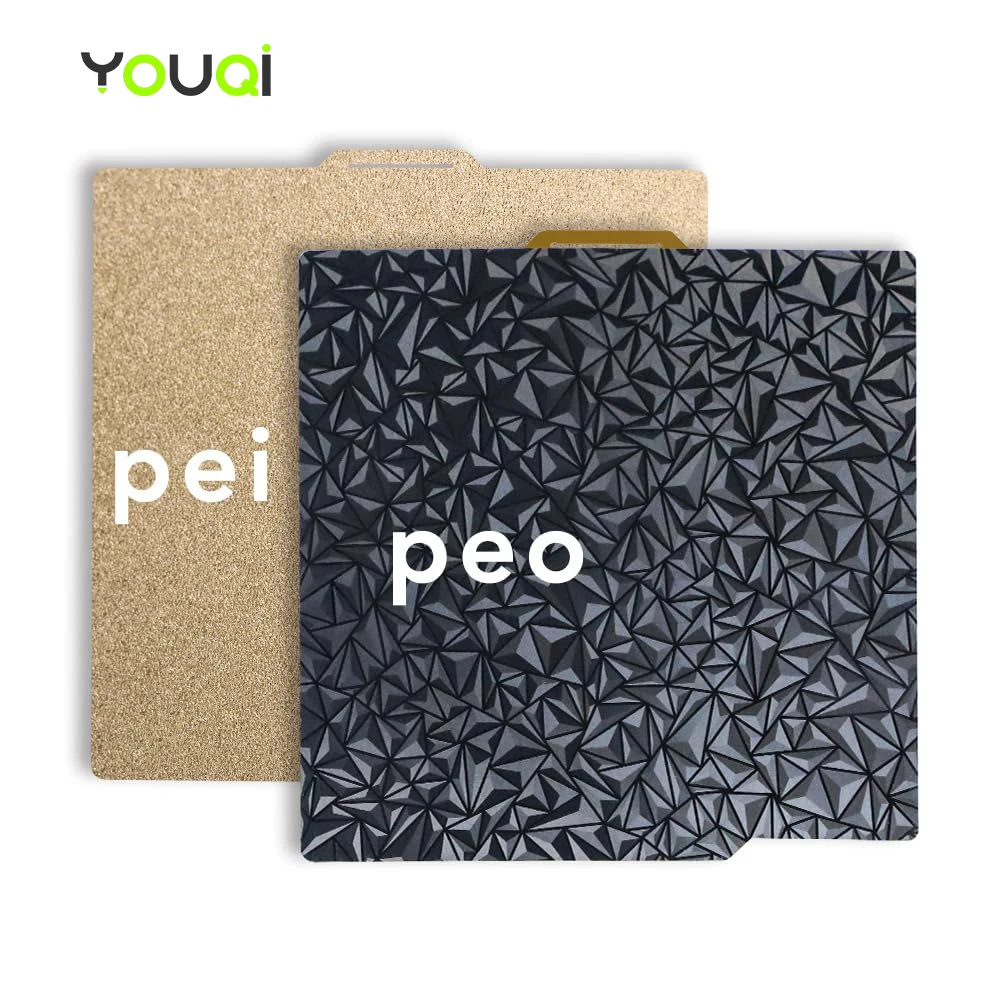 Youqi Texture Spring Steel Pei Peo Sheet 257x257mm Bed For Bambu Lab ...