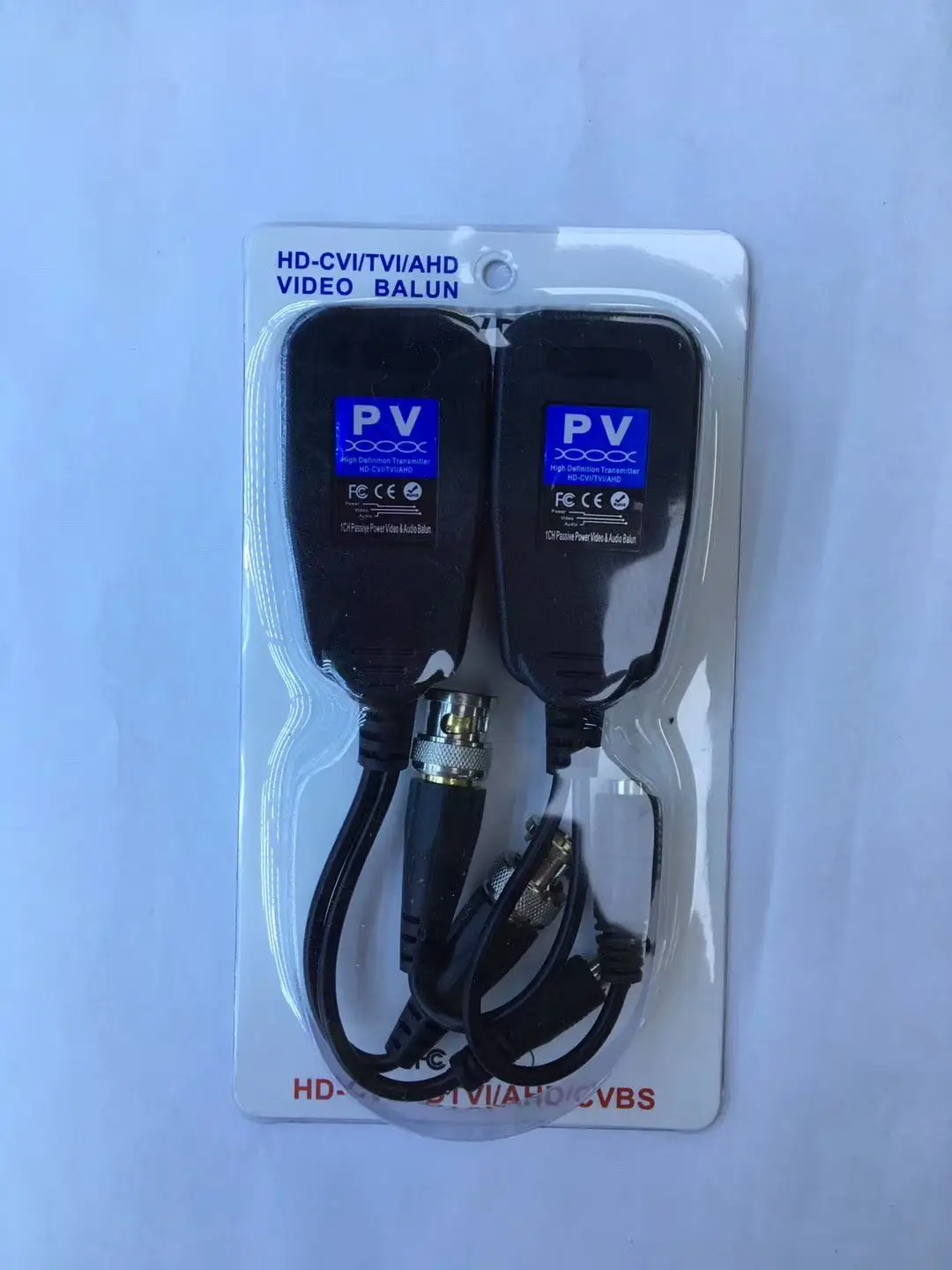 1CH Passive Twisted Pair Transmission UTP Video Balun for CCTV AHD TVI CVI Camera From Original CCTV Cameras Accessories Factory