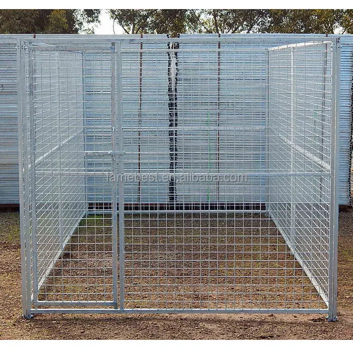 Dog Kennel Cages Hot Dip Galvanized Zinc,Heavy Duty Welded Wire Mesh