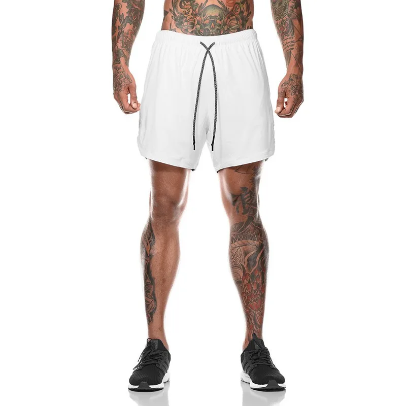 Pantaloni da palestra da corsa estivi con utensili mimetici jogger in cotone taglie forti moda casual multitasche pantaloncini da uomo671_voghion.com