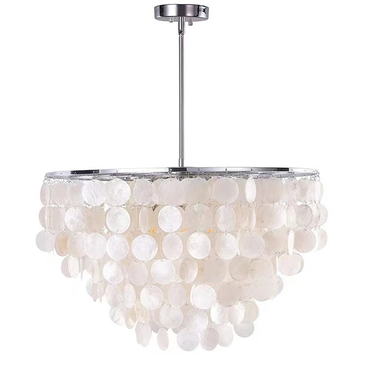 Made in China Factory Outlets Shell Chandelier Pendant Light